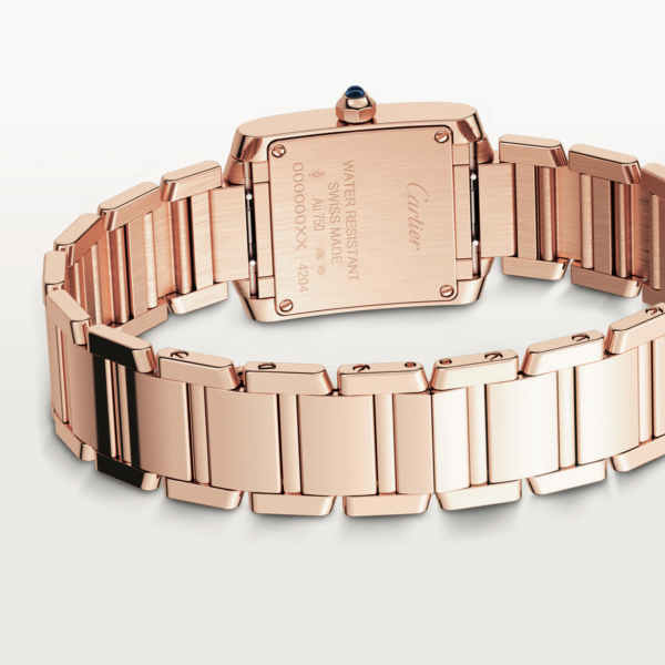 CAR Tank Francaise Small Model 18K Rose Gold Lady's Watch, WGTA0029 - Bild 4