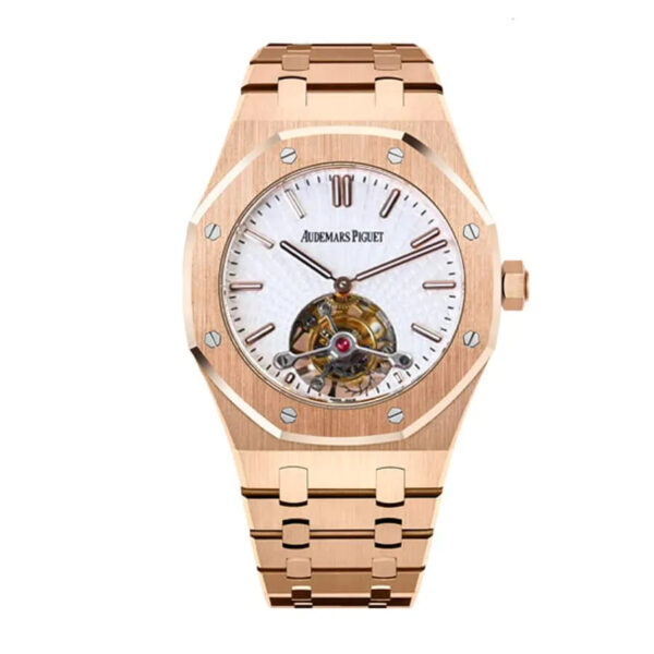 AP Royal Oak Tourbillon Rose Gold 41MM Watch