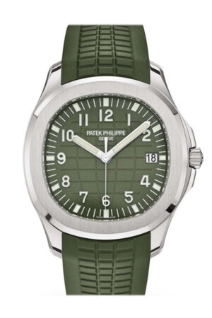 PP Aquanaut Khaki Green Dial Watch 5168G-010