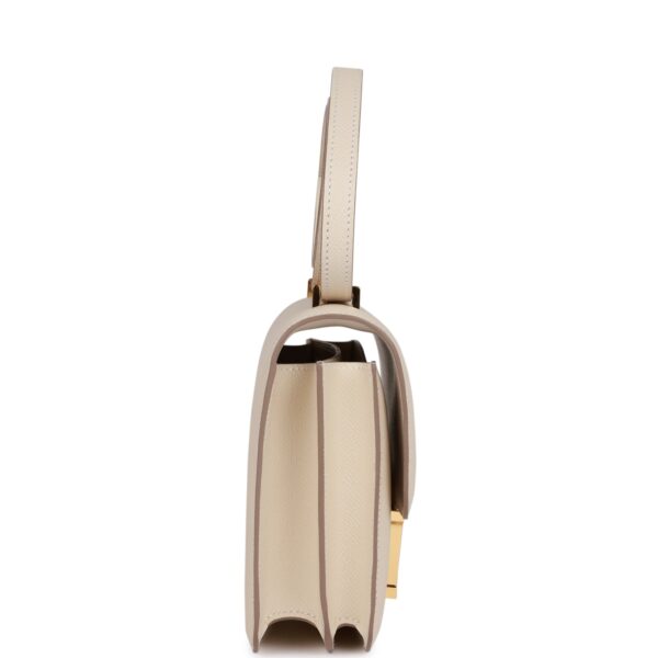 H Constance 1-18 Craie Epsom Gold Hardware - Afbeelding 2