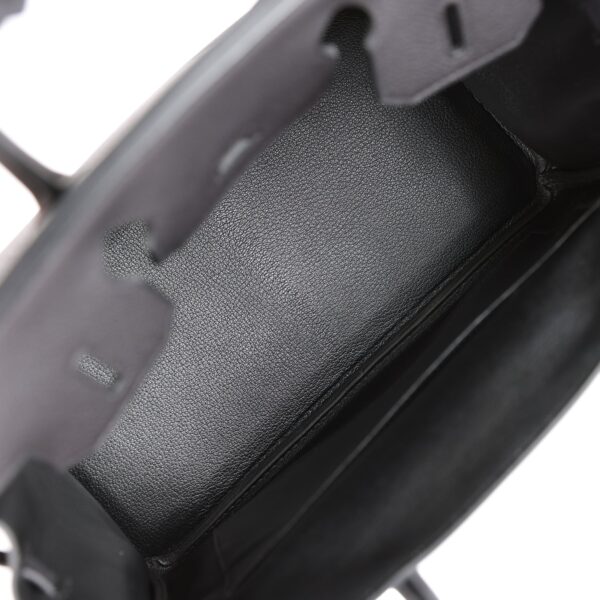 H Birkin 30 Black Togo Palladium Hardware - Image 7