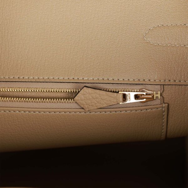 H Birkin 35 Trench Clemence Gold Hardware — изображение 8