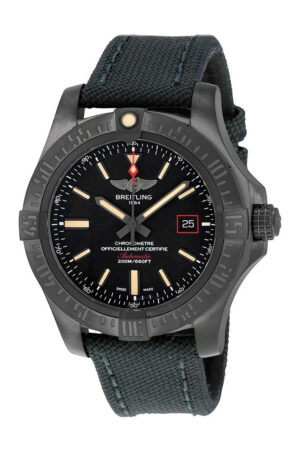 BRE Avenger Blackbird Black Fabric Stap V1731110 BD74