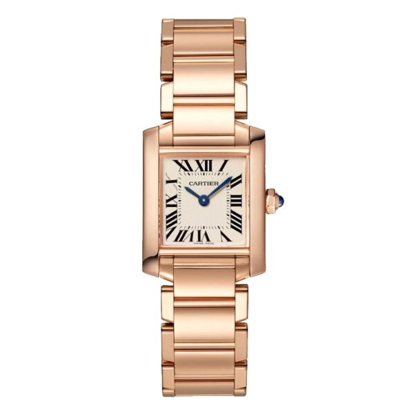 CAR Tank Francaise Small Model 18K Rose Gold Lady's Watch, WGTA0029