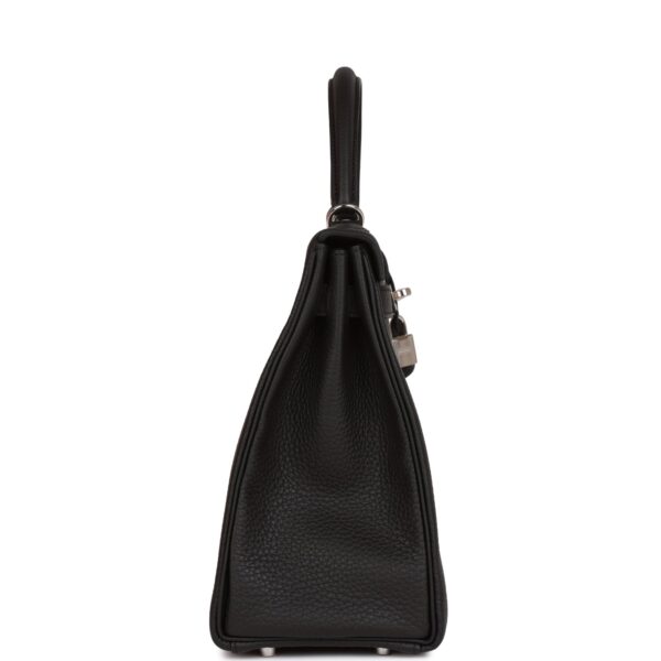 H Kelly Retourne 32cm Black Togo Palladium Hardware - Image 2