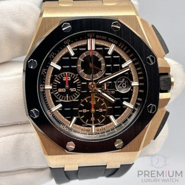 AP Royal Oak Offshore Chronograph Black Dial 44MM Dial Watch - Bild 2