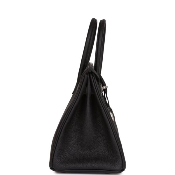 H Birkin 30 Black Togo Palladium Hardware - Image 2