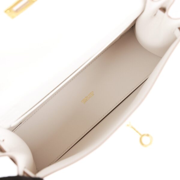 H Kelly Danse Gris Perle Swift Gold Hardware - Bild 7