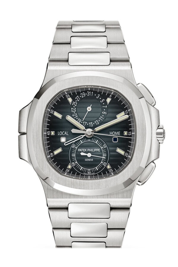 PP Nautilus Travel Time Chronograph Dual Time 5990/1A-011 5990/1A