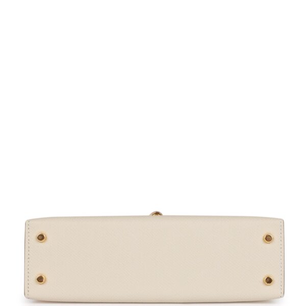 H Kelly Sellier 20 Craie Epsom Gold Hardware - Billede 5