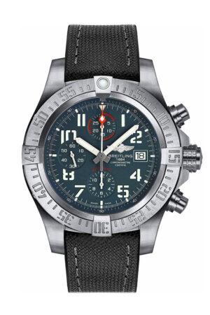 BRE Avenger Bandit Black Canvas Men's Watch E1338310-M534