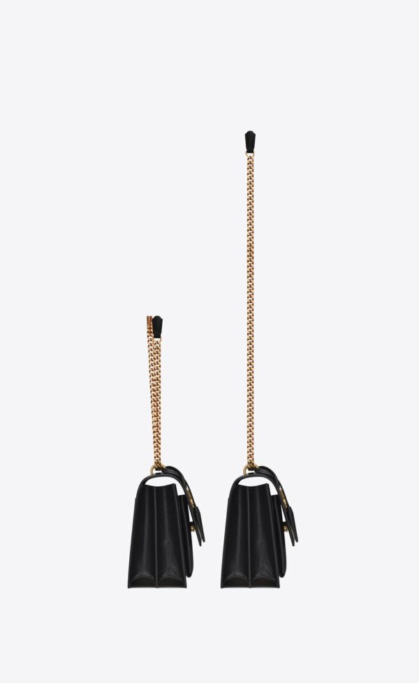 Y Sunset Medium Chain Bag In Coated Bark Leather - Afbeelding 4