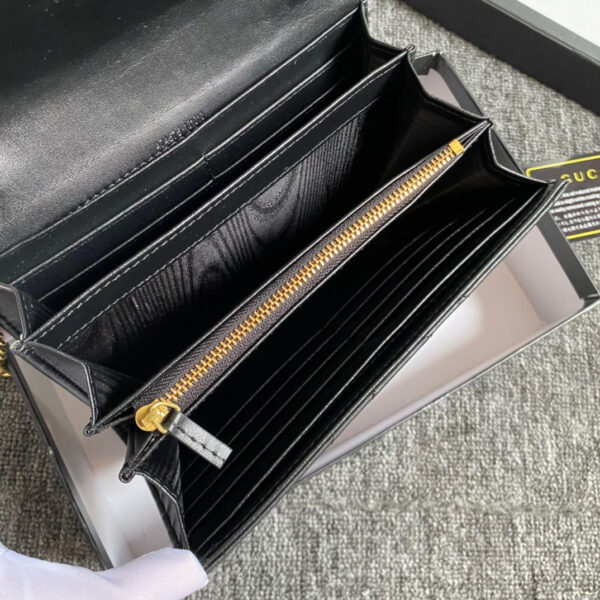 GC434 GG Marmont matelassé mini bag / 8"W x 5"H x 2.5"D — изображение 11