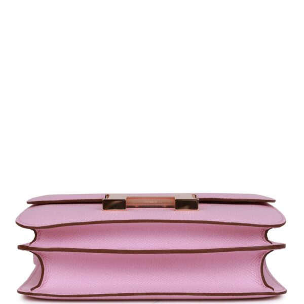 H Constance 18 Mauve Syestre Epsom Rose Gold Hardware - Afbeelding 6
