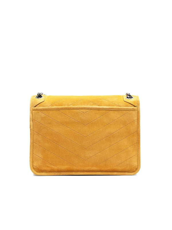 Y Niki Medium Chain Bag in Suede - Immagine 2