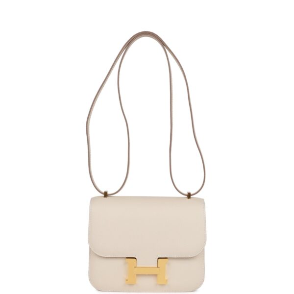 H Constance 1-18 Craie Epsom Gold Hardware - Afbeelding 6