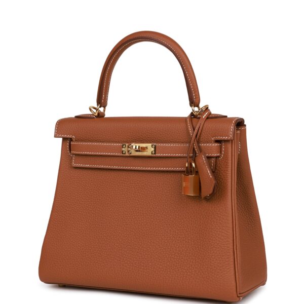 H Kelly Retourne 25 Gold Togo Gold Hardware - Immagine 4