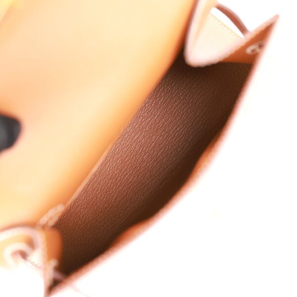 H Kelly Sellier en Desordre 20 Gold Epsom Gold Hardware - Image 10