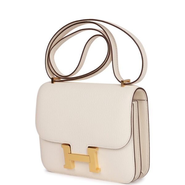 H Constance 18 Nata Chevre Mysore Gold Hardware - Billede 4