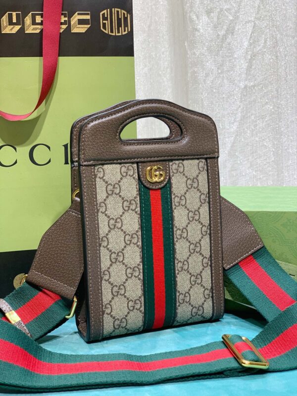 GC444 Ophidia top handle mini bag / 5.5"W x 9"H x 1.8"D - Immagine 7