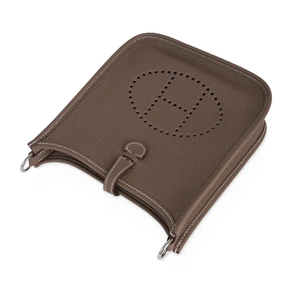 H Evelyne TPM Etoupe Clemence silver Hardware - Billede 2