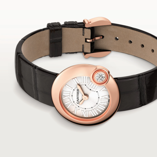 CAR Ballon Blanc 18K Rose Gold & Diamond Lady's Watch, WGBL0002 - Bild 5
