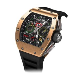 Best selling specials-RM RM 11-02 Automatic Flyback Chronograph Dual Time Zone Rose Gold