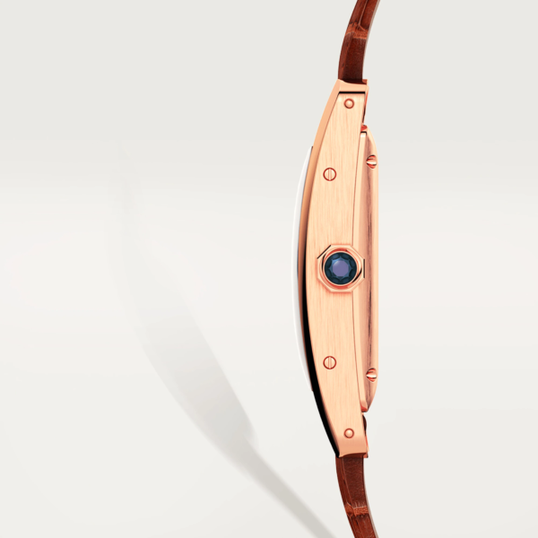 CAR Tank Am��ricaine 18K Rose Gold Unisex Watch, W2620030 - Image 5