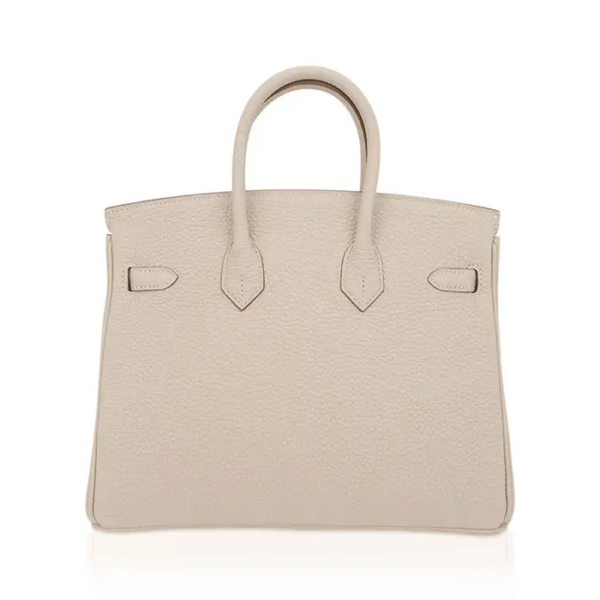 H Birkin 35 Craie Togo Palladium Hardware rose gold - Bild 10