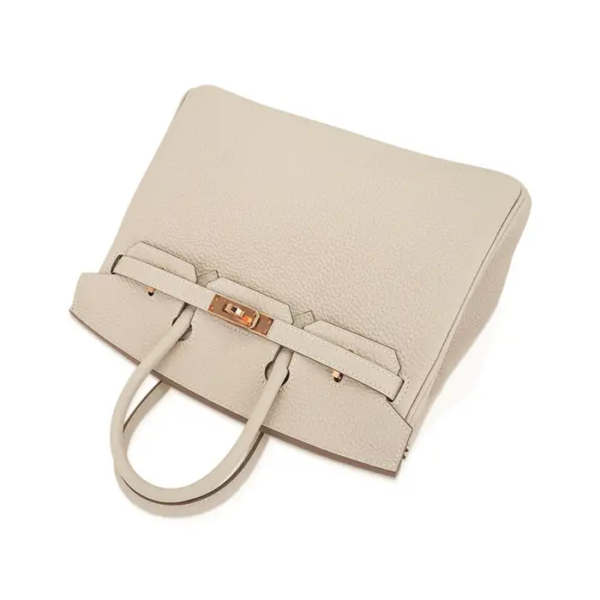 H Birkin 35 Craie Togo Palladium Hardware rose gold - Bild 2