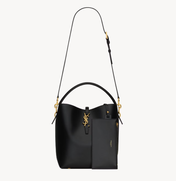Y LE 37 IN SHINY LEATHER BAG - Image 6