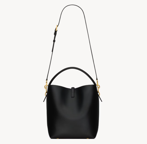 Y LE 37 IN SHINY LEATHER BAG - Image 9