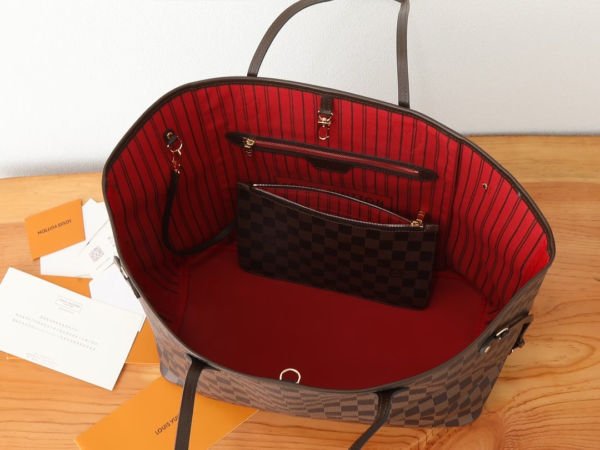 Louis N40597 neverfull GM bag size: 39*32*19 cm TOP QUALITY - Afbeelding 7