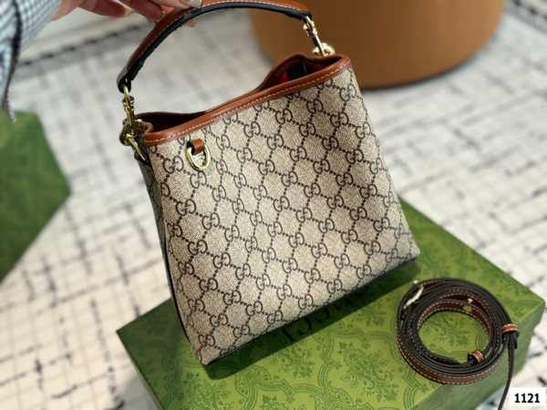 GG Emblem new arrival tote bag size:  21*19 cm - Image 3