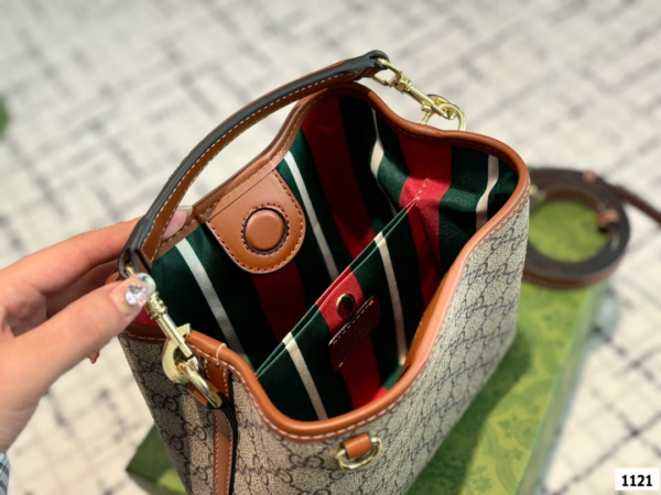 GG Emblem new arrival tote bag size:  21*19 cm - Image 6