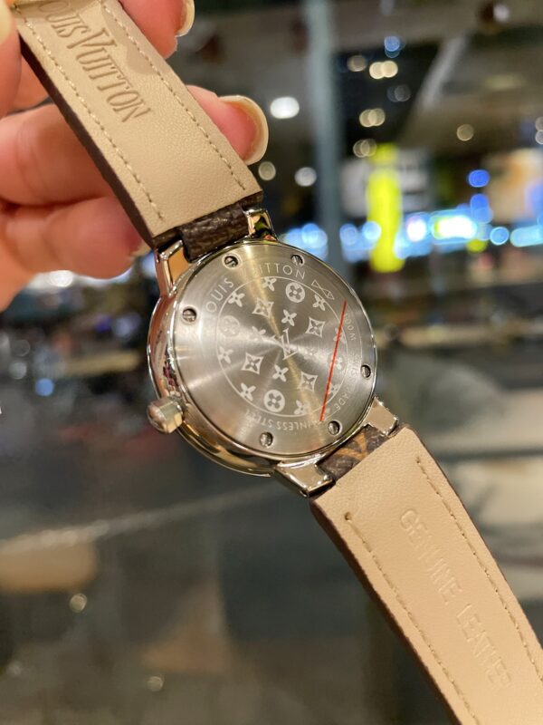 Louis Tambour slim monogran women watch 39mm - Afbeelding 4