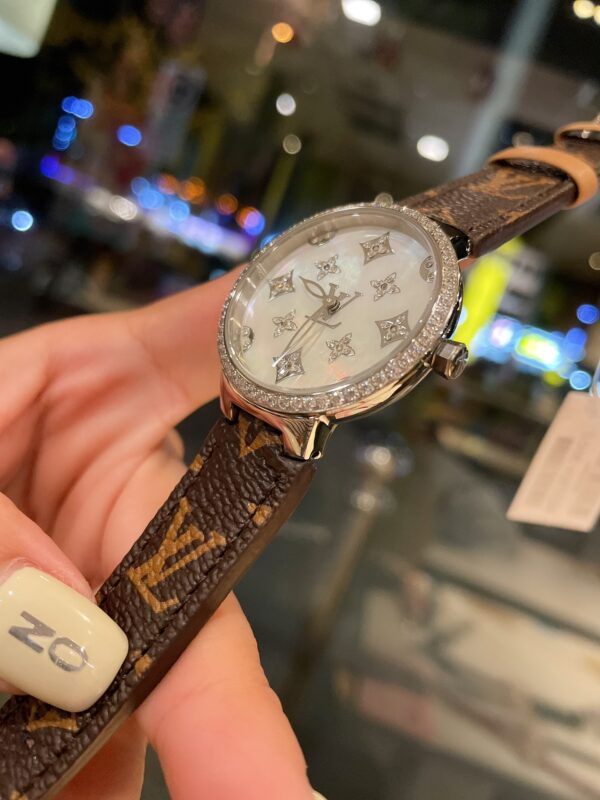 Louis Tambour slim monogran women watch 39mm - Afbeelding 5