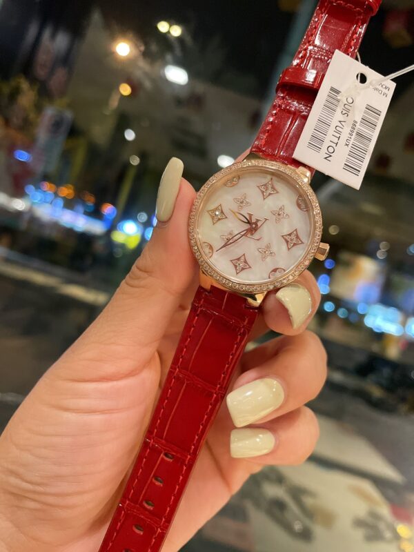 Louis Tambour slim monogran women watch 39mm - Afbeelding 7