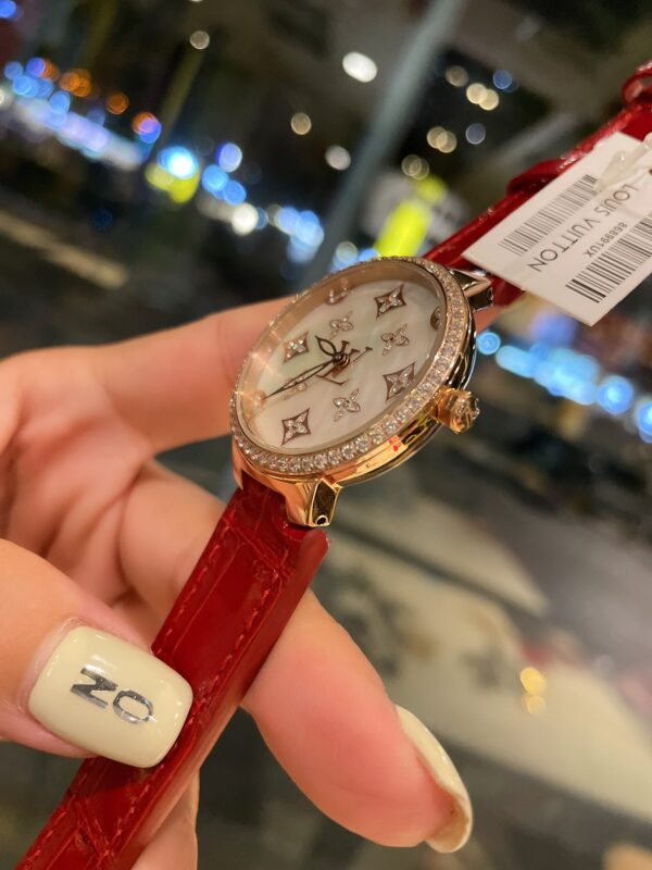 Louis Tambour slim monogran women watch 39mm - Afbeelding 15
