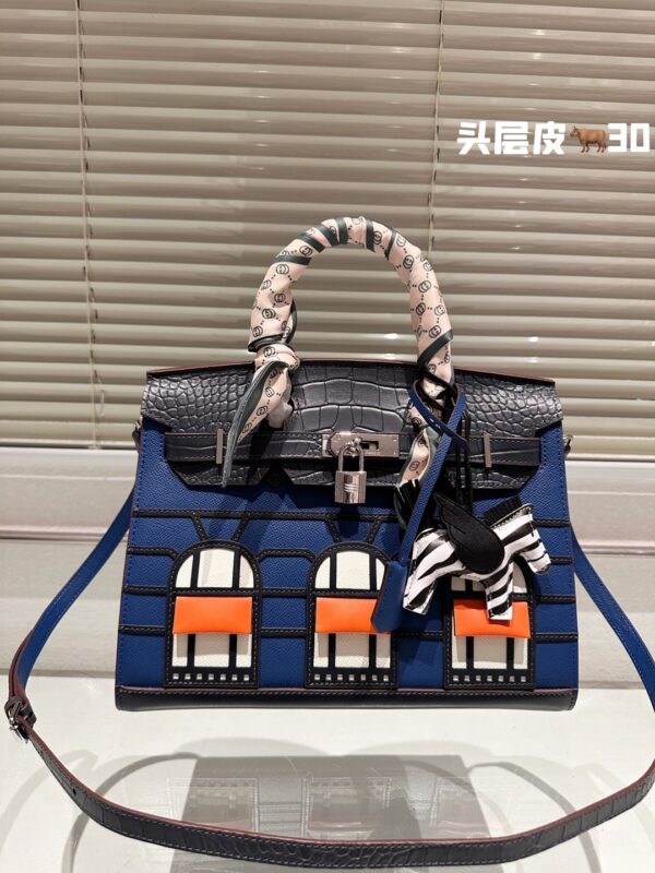 H Birkin30cm SellierFaubourg size: 30 cm - Image 6