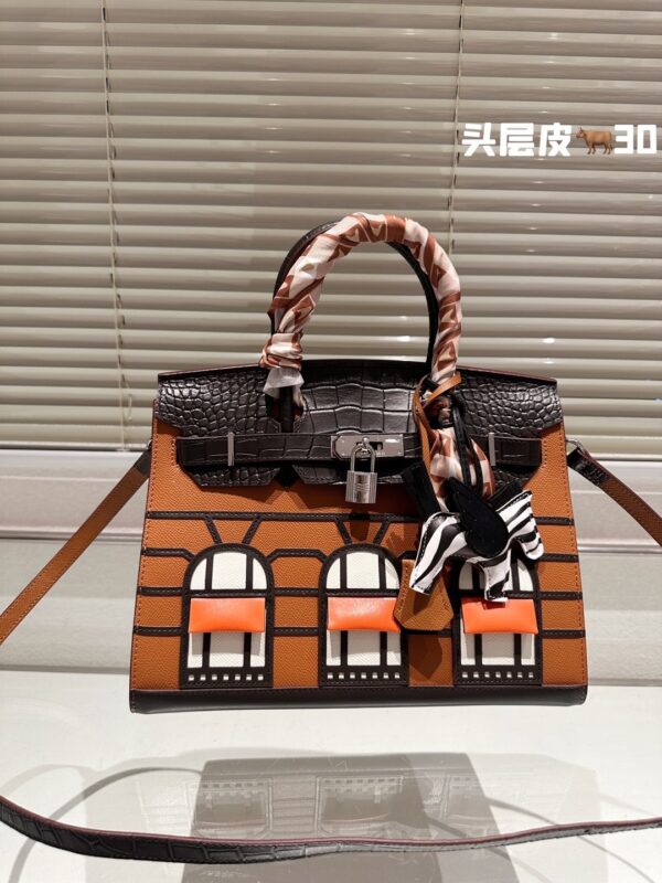 H Birkin30cm SellierFaubourg size: 30 cm - Image 2