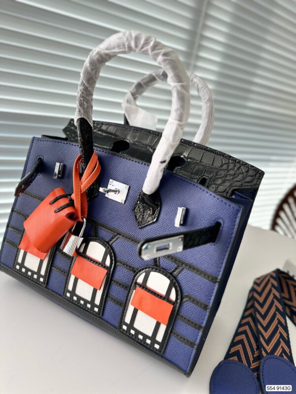 H Birkin 25cm sellier Faubourg size: 25 * 20 cm — изображение 5