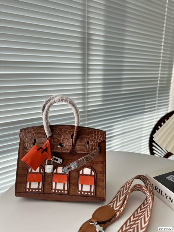 H Birkin 25cm sellier Faubourg size: 25 * 20 cm — изображение 7