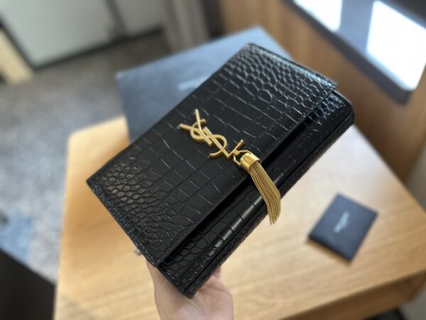 YSL Kate Woc monogram logo bag size 22×17cm - Billede 6