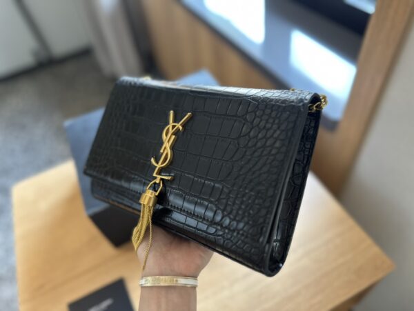YSL Kate Woc monogram logo bag size 22×17cm - Billede 2