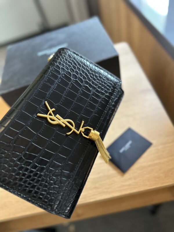 YSL Kate Woc monogram logo bag size 22×17cm - Billede 7