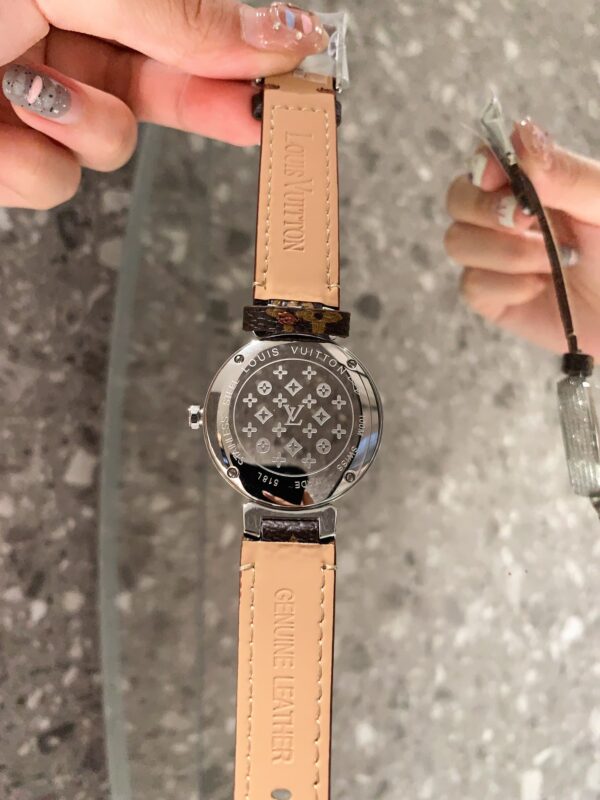 Louis Tambour slim monogran women watch 36mm - Afbeelding 8