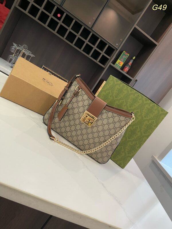 GG Padlock new arrival bag size: 31*22cm — изображение 16