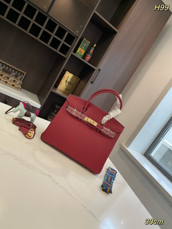 Her new arrival Birkin togo leather 11 size: 30 cm - Afbeelding 8