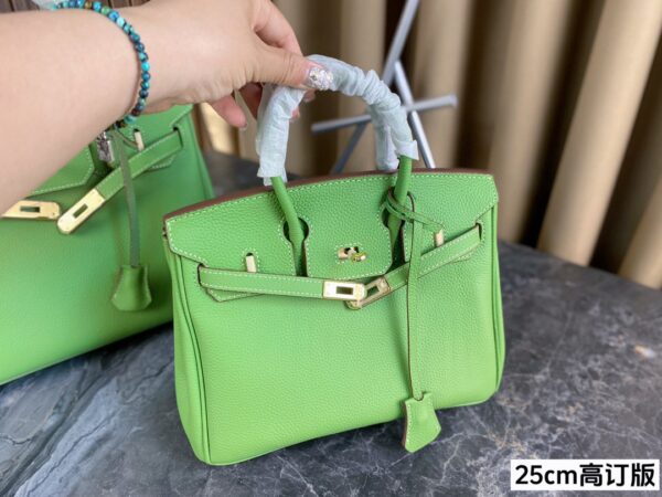 Her birkin new arrival bag green - Afbeelding 2
